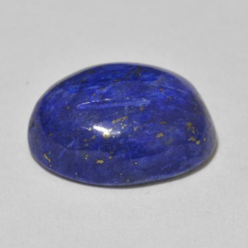 Lapis-lazuli Bleu foncé naturelle ovale, 14.43 ct, Opaque