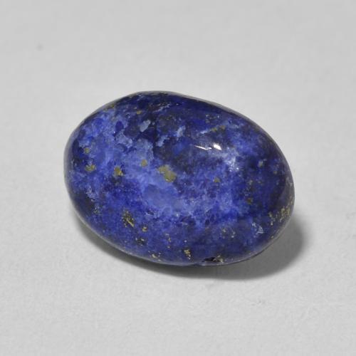 Lapis-lazuli Bleu égyptien profond naturelle ovale, 3.89 ct, Opaque