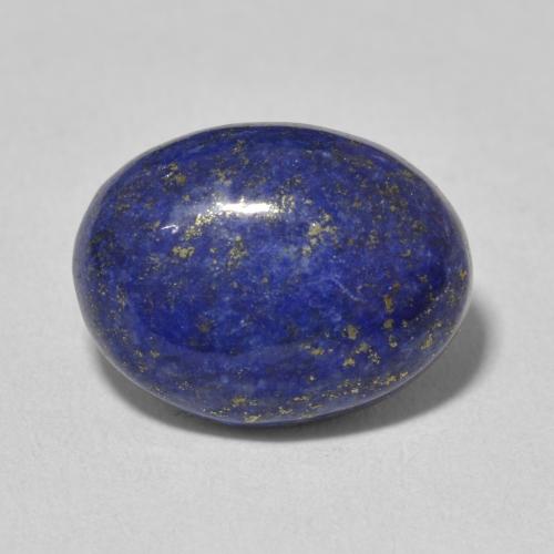 7.20ct Naturel Bleu égyptien profond Lapis-lazuli, ovale, Opaque