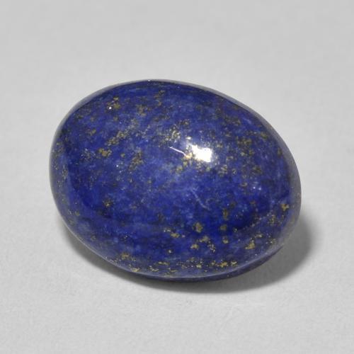 Lapis-lazuli Bleu égyptien profond naturelle ovale, 7.20 ct, Opaque