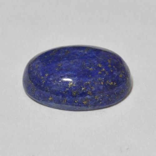 Lapis-lazuli Bleu égyptien profond naturelle ovale, 7.20 ct, Opaque
