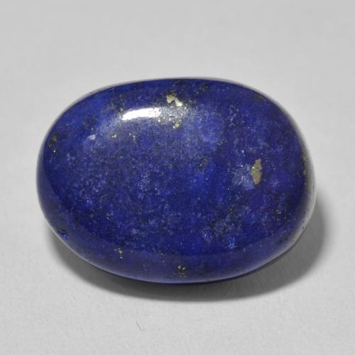 14.32ct Naturel Bleu foncé Lapis-lazuli, ovale, Opaque