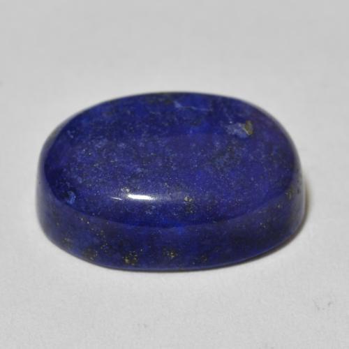 Lapis-lazuli Bleu foncé naturelle ovale, 14.32 ct, Opaque