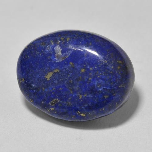 Lapis-lazuli Bleu marine naturelle ovale, 15.53 ct, Opaque