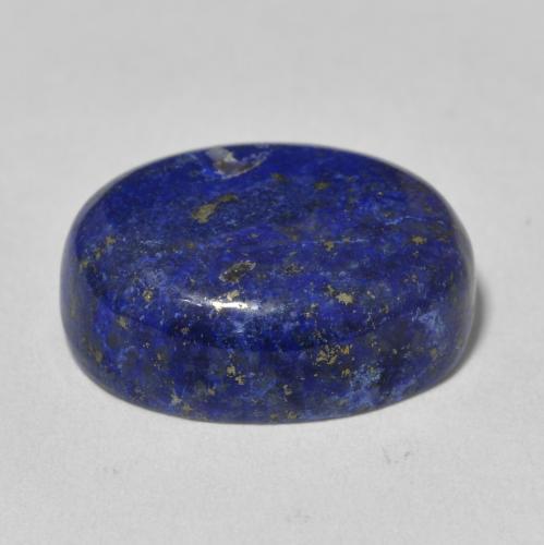Lapis-lazuli Bleu marine naturelle ovale, 15.53 ct, Opaque
