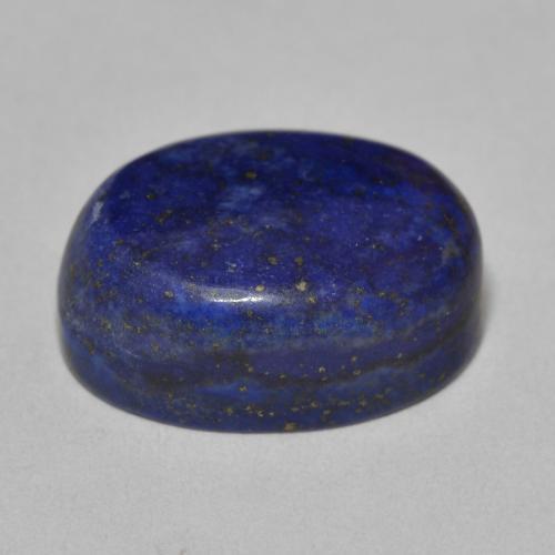 Lapis-lazuli Bleu très profond naturelle ovale, 15.53 ct, Opaque