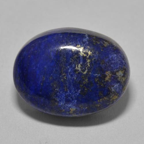 18.60ct Naturel Bleu foncé Lapis-lazuli, ovale, Opaque
