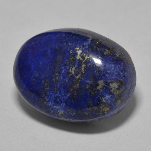 Lapis-lazuli Bleu foncé naturelle ovale, 18.60 ct, Opaque