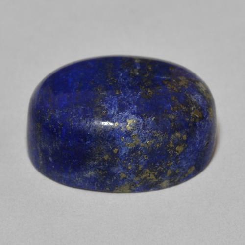 Lapis-lazuli Bleu foncé naturelle ovale, 18.60 ct, Opaque