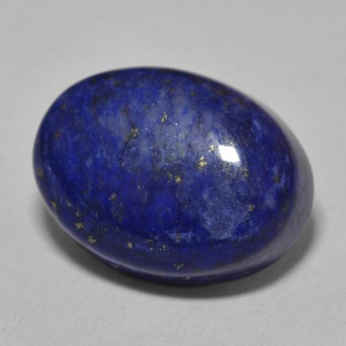 Lapis-lazuli Bleu très profond naturelle ovale, 13.60 ct, Opaque