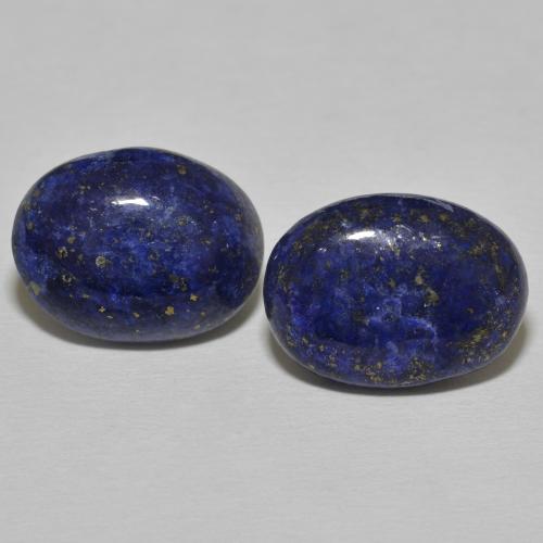 19.30ctw Naturel Bleu foncé Lapis-lazuli, ovale, Opaque
