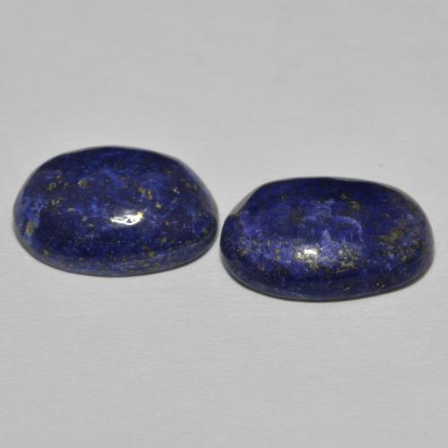 Shop natural 19.30ct Bleu foncé Lapis-lazuli gems, ovale, from Afghanistan at GemSelect. In stock, global shipping!