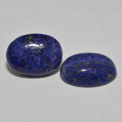 Shop natural 19.20ct Bleu foncé Lapis-lazuli gems, ovale, from Afghanistan at GemSelect. In stock, global shipping!