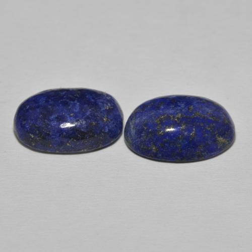 Shop natural 19.20ct Bleu foncé Lapis-lazuli gems, ovale, from Afghanistan at GemSelect. In stock, global shipping!