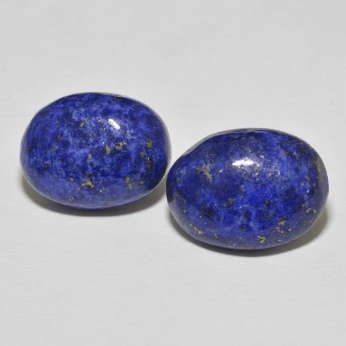 23.64ctw Naturel Bleu vif Lapis-lazuli, ovale, Opaque
