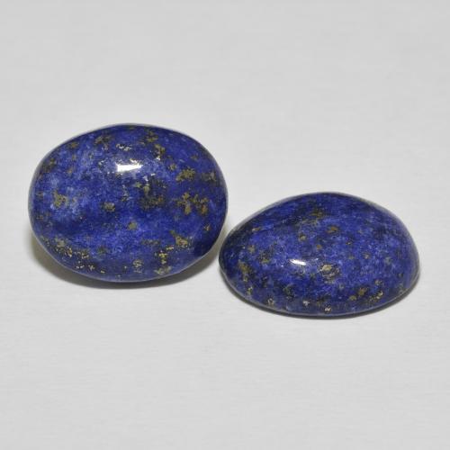 Shop natural 23.26ct Bleu foncé Lapis-lazuli gems, ovale, from Afghanistan at GemSelect. In stock, global shipping!