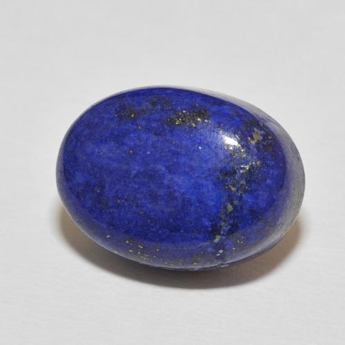 Lapis-lazuli Bleu marine naturelle ovale, 16.27 ct, Opaque