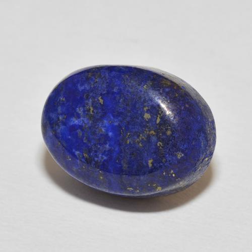 Lapis-lazuli Bleu foncé naturelle ovale, 13.11 ct, Opaque