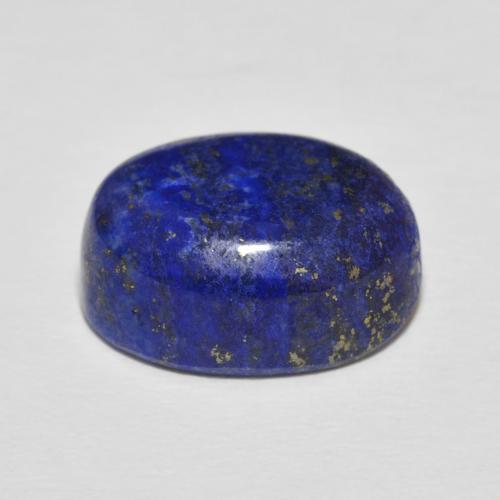 Lapis-lazuli Bleu foncé naturelle ovale, 13.11 ct, Opaque