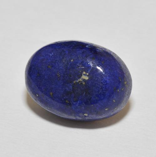 Lapis-lazuli Bleu foncé naturelle ovale, 12.62 ct, Opaque