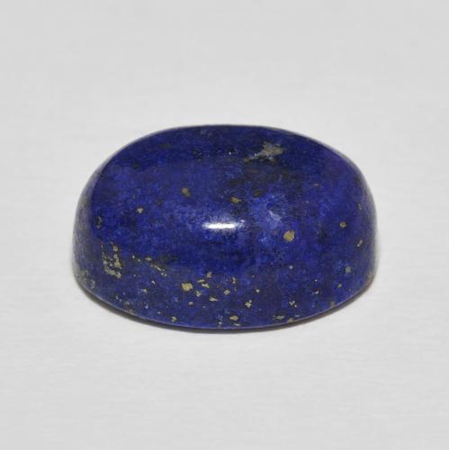 Lapis-lazuli Bleu foncé naturelle ovale, 12.62 ct, Opaque