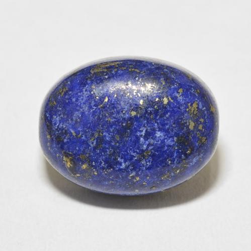 Lapis-lazuli Bleu égyptien profond naturelle ovale, 14.49 ct, Opaque