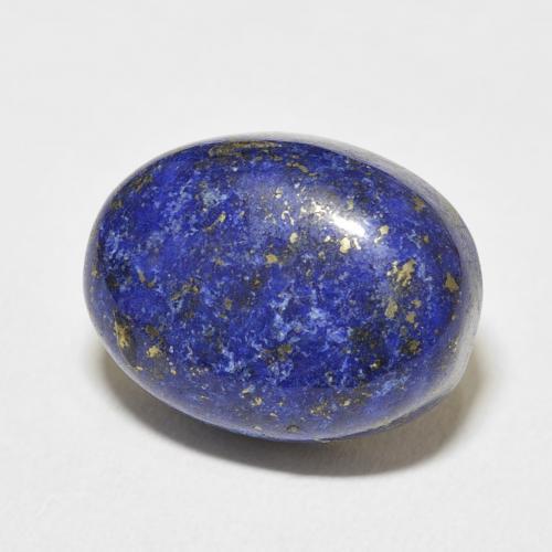 Lapis-lazuli Bleu égyptien profond naturelle ovale, 14.49 ct, Opaque