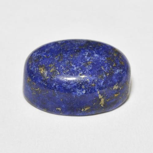 Lapis-lazuli Bleu égyptien profond naturelle ovale, 14.49 ct, Opaque