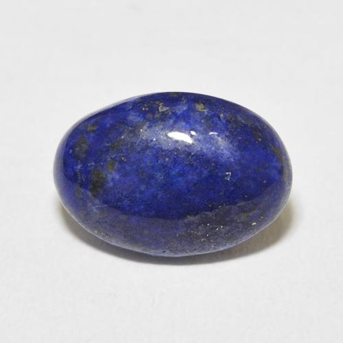 5.00ct Naturel Bleu foncé Lapis-lazuli, ovale, Opaque