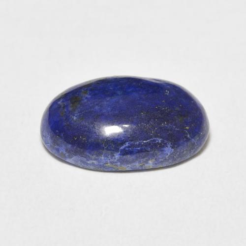 Lapis-lazuli Bleu foncé naturelle ovale, 5.00 ct, Opaque