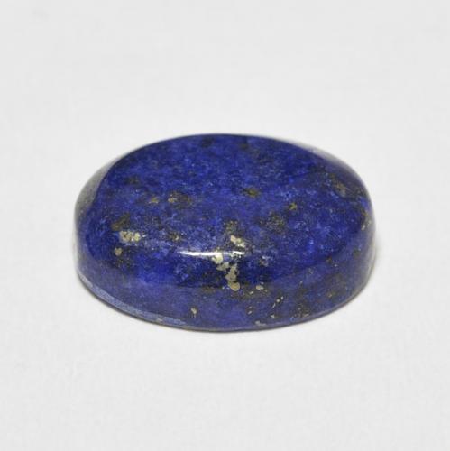 Lapis-lazuli Bleu foncé naturelle ovale, 7.60 ct, Opaque