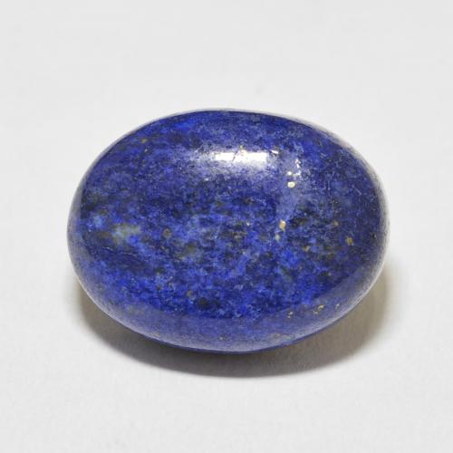 17.44ct Naturel Bleu foncé Lapis-lazuli, ovale, Opaque