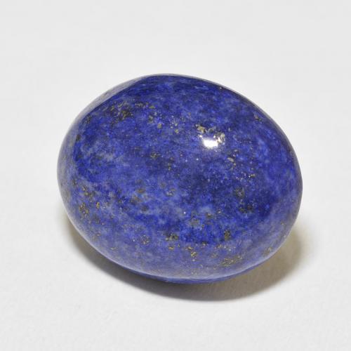 Lapis-lazuli Bleu égyptien profond naturelle ovale, 15.26 ct, Opaque