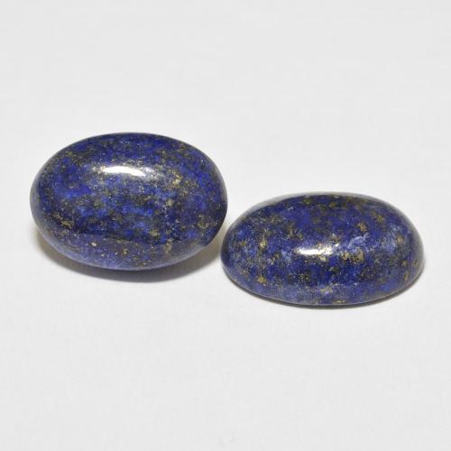 Shop natural 19.43ct Bleu foncé Lapis-lazuli gems, ovale, from Afghanistan at GemSelect. In stock, global shipping!