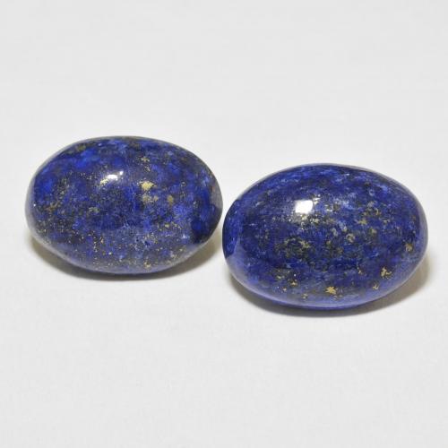 18.80ctw Naturel Bleu égyptien profond Lapis-lazuli, ovale, Opaque