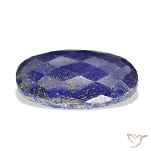 Lapis-lazuli Bleu égyptien profond naturelle ovale, 54.26 ct, Opaque