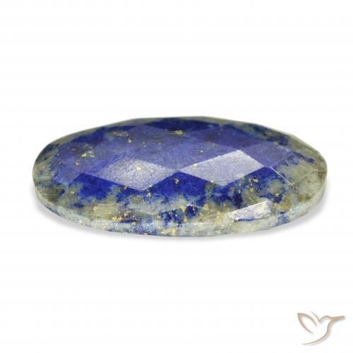 Lapis-lazuli Bleu marine naturelle ovale, 31.34 ct, Opaque