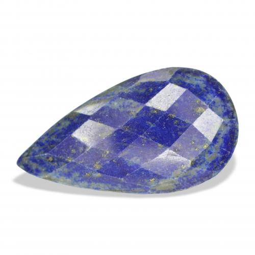 Lapis-lazuli Bleu foncé naturelle En forme de poire, 30.75 ct, Opaque