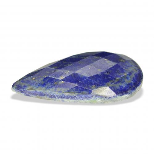 Lapis-lazuli Bleu foncé naturelle En forme de poire, 30.75 ct, Opaque