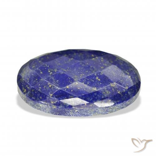 Lapis-lazuli Bleu foncé naturelle ovale, 50.98 ct, Opaque