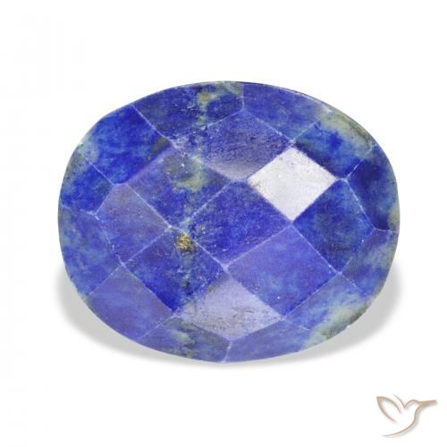 25.71ct Naturel Bleu foncé Lapis-lazuli, ovale, Opaque