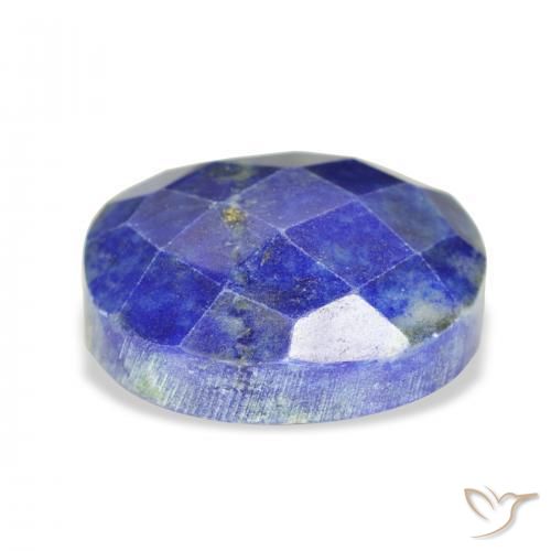 Lapis-lazuli Bleu foncé naturelle ovale, 25.71 ct, Opaque