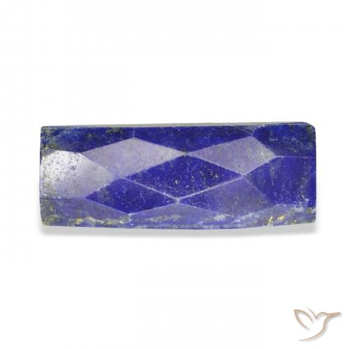 13.05ct Naturel Bleu foncé Lapis-lazuli, Baquette, Opaque
