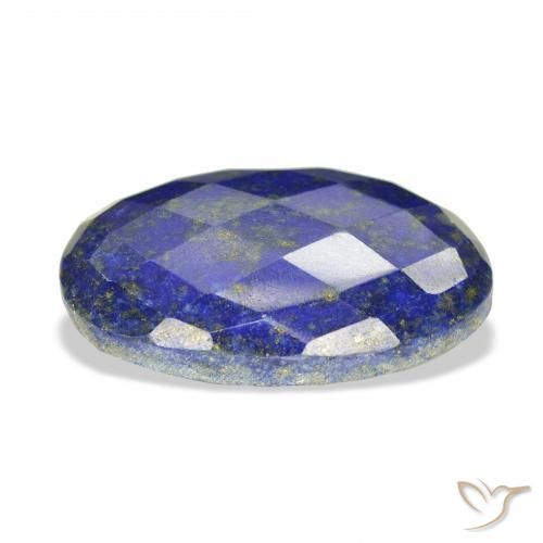 Lapis-lazuli Bleu foncé naturelle ovale, 30.88 ct, Opaque