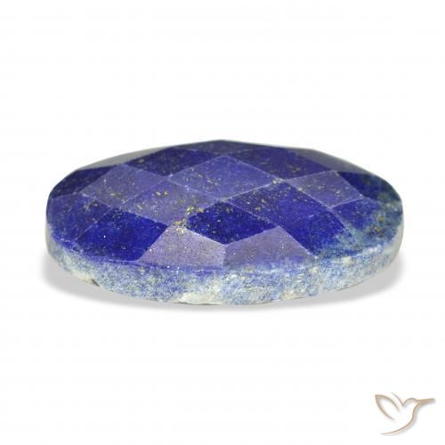 Lapis-lazuli Bleu marine naturelle ovale, 19.56 ct, Opaque