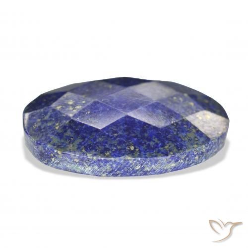 Lapis-lazuli Bleu marine naturelle ovale, 25.54 ct, Opaque