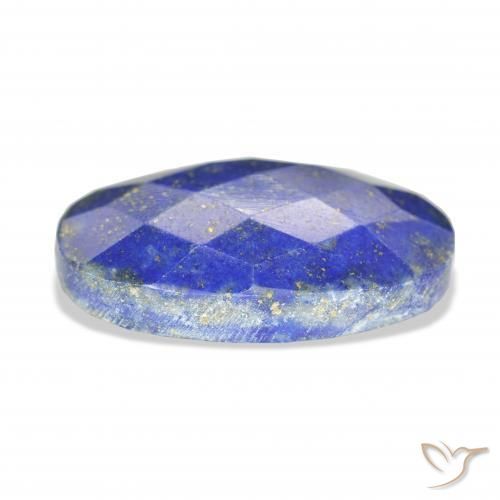 Lapis-lazuli Bleu foncé naturelle ovale, 24.00 ct, Opaque