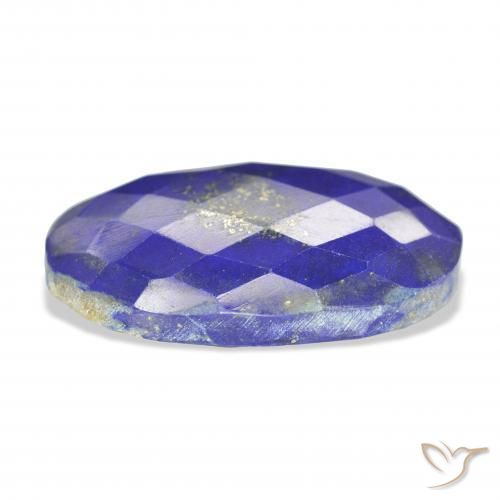 Lapis-lazuli Bleu égyptien profond naturelle ovale, 19.90 ct, Opaque