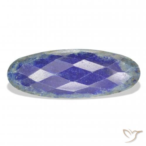 21.26ct Naturel Bleu marine Lapis-lazuli, ovale, Opaque