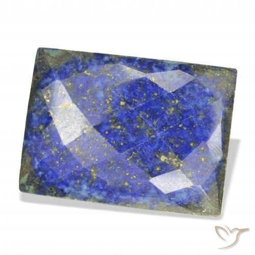 Lapis-lazuli Bleu foncé naturelle Baquette, 55.15 ct, Opaque
